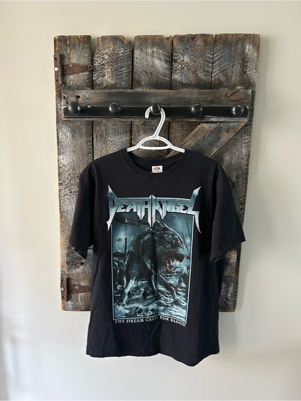 Men's Death Angel Black Graphic Tee
